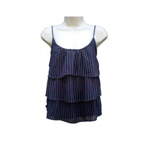 Forever21 - Three Tier, Striped Print Camisole -S-